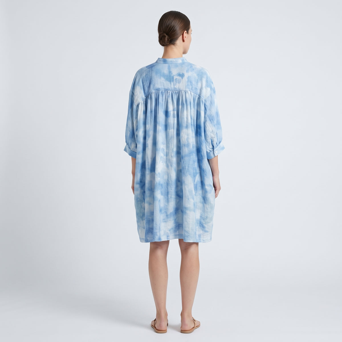 Sky Blue Cloud Long Shirt