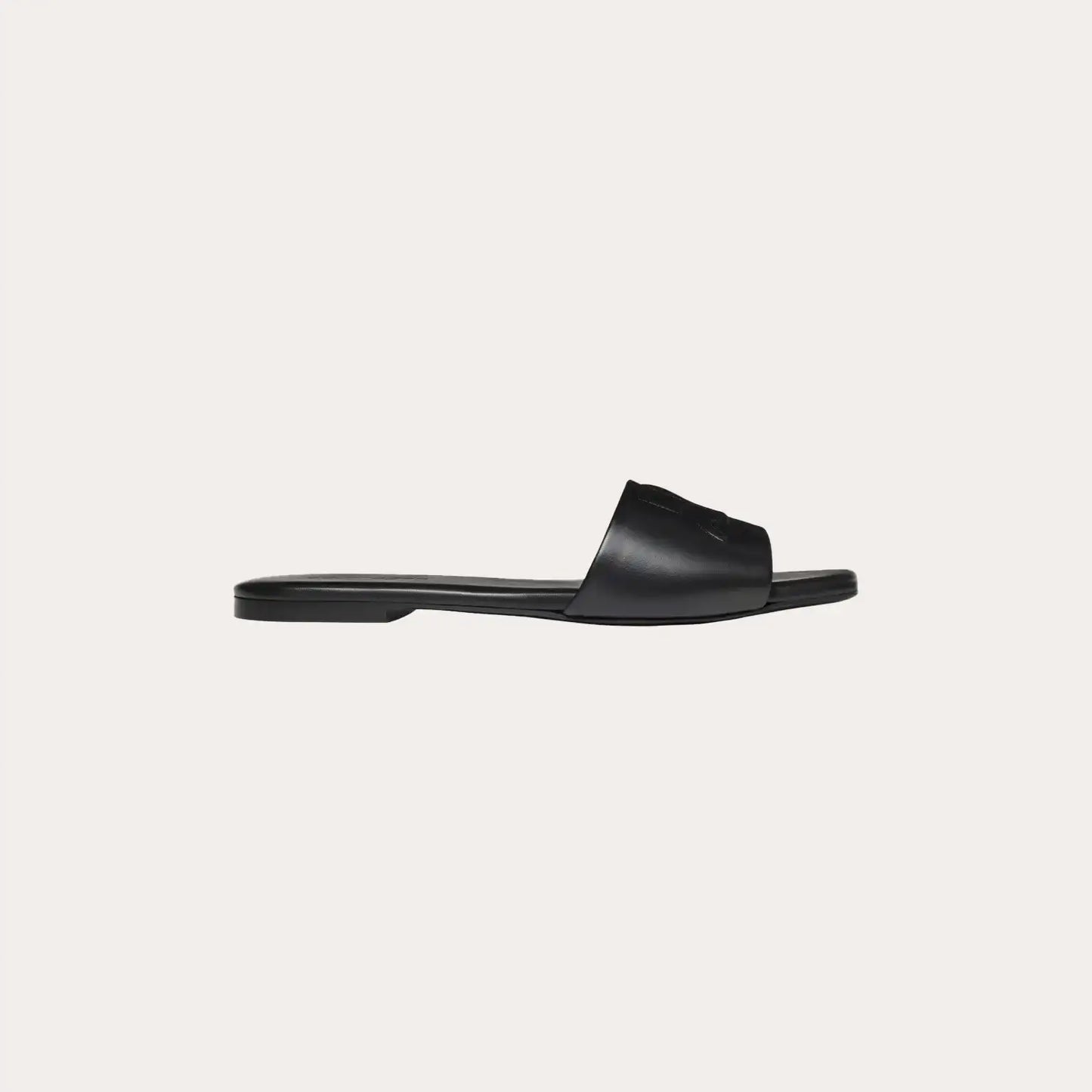SHADOW LEATHER MULES