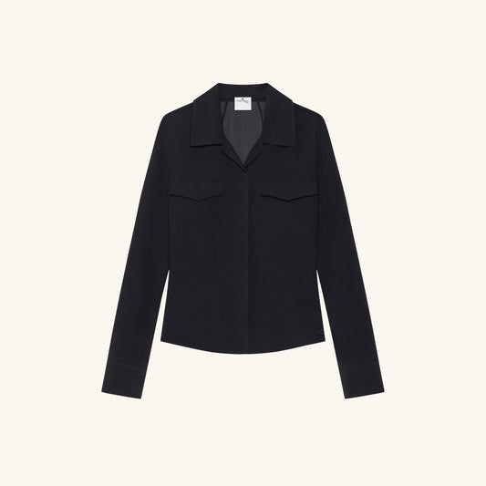 2-POCKET POPLIN SHIRT