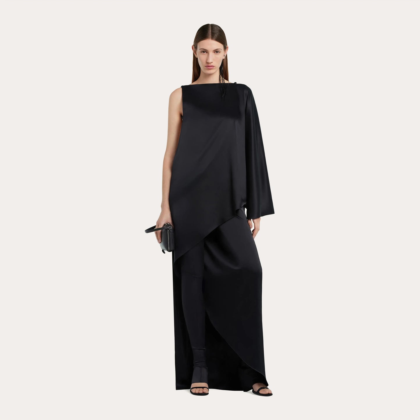 INFINITY OFF-SHOULDER LONG DRESS