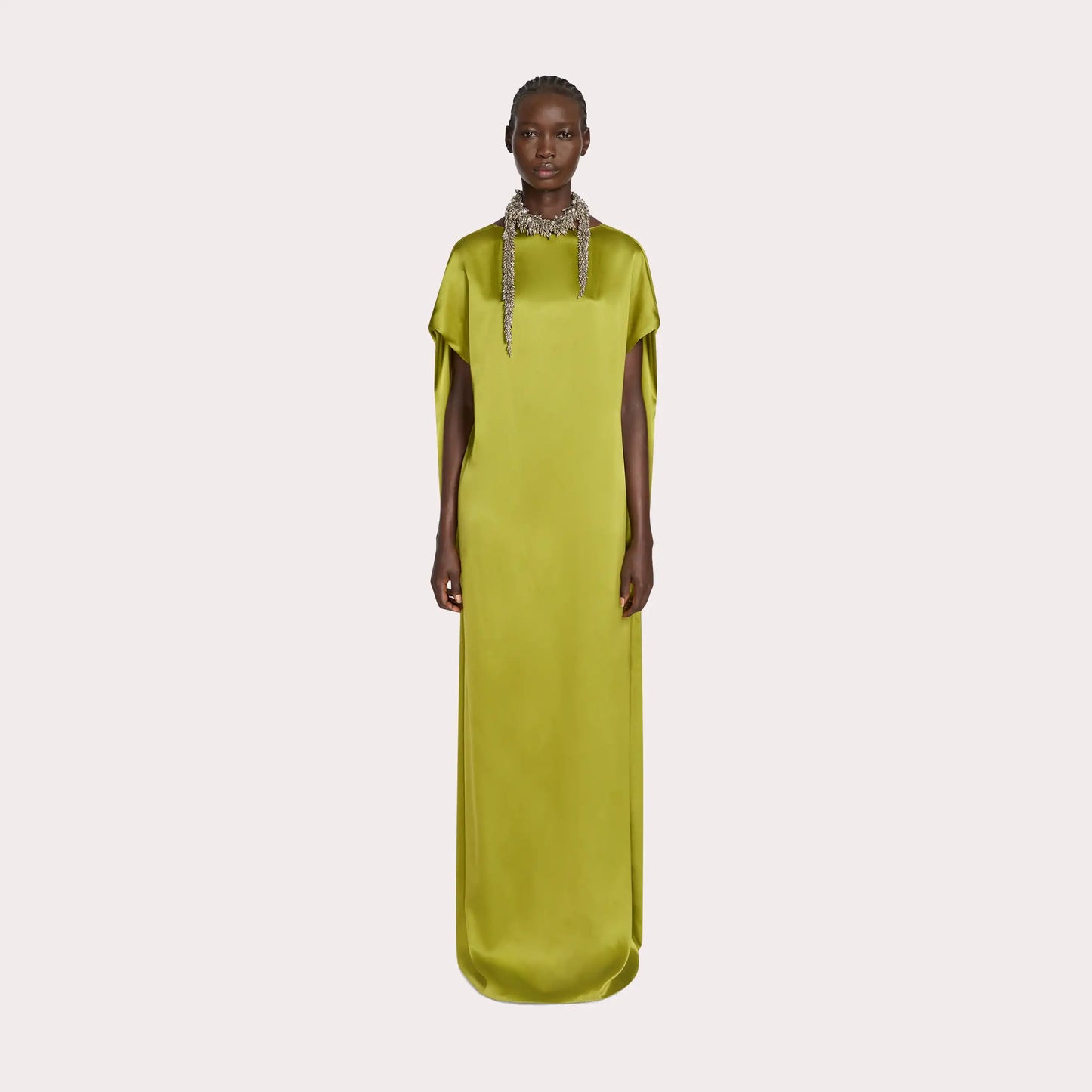 Silk Long Dress