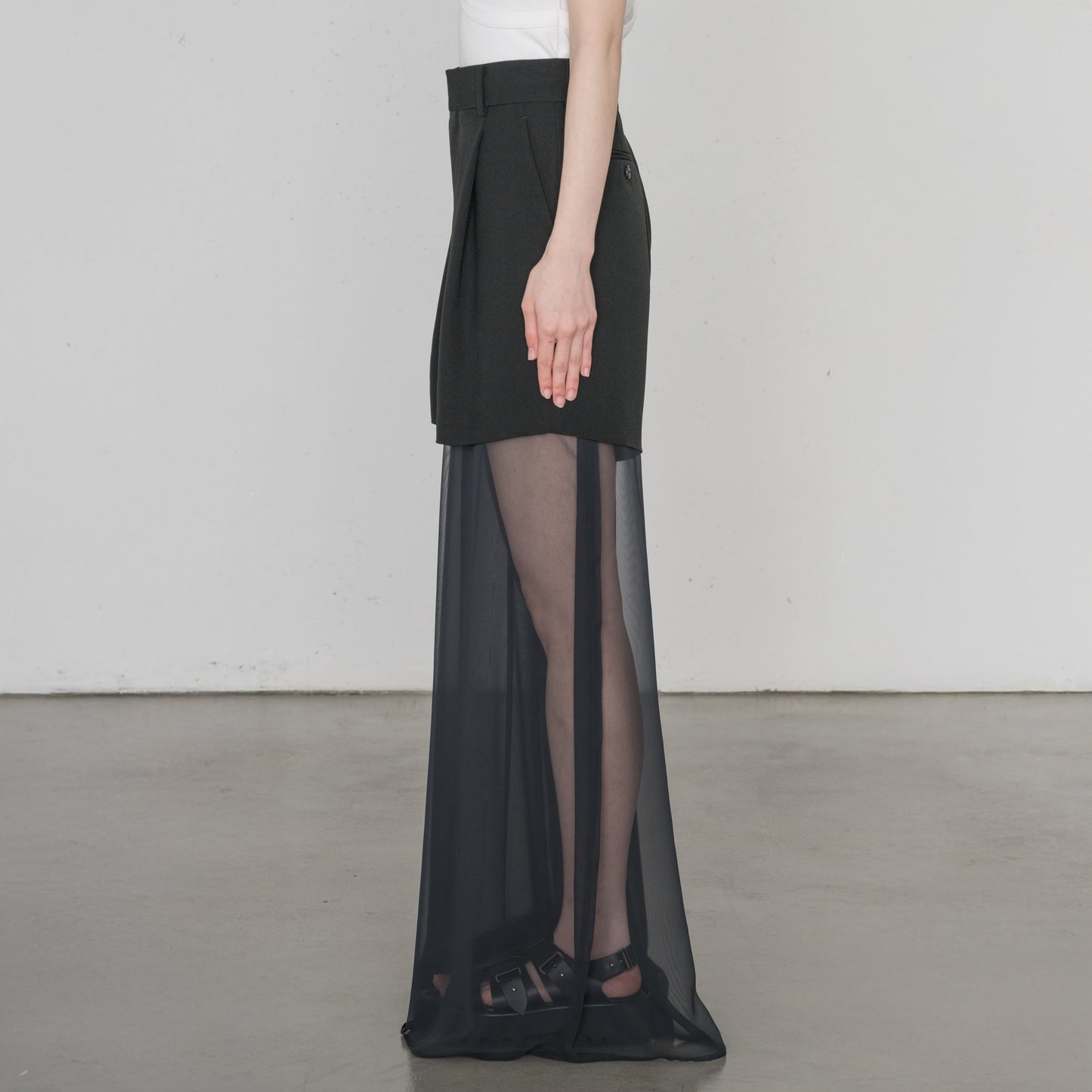 Oxford Layered Pants