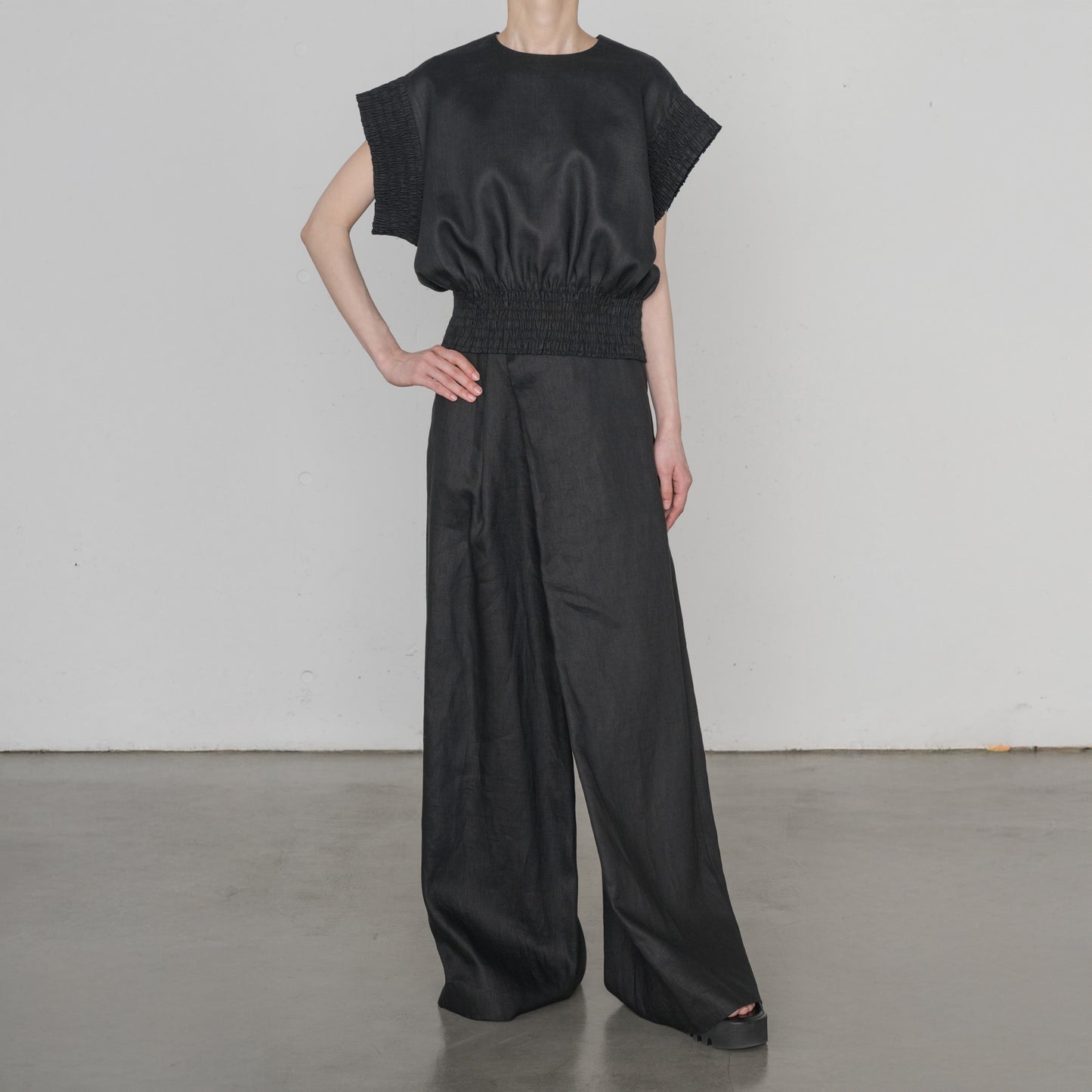 Linen Wide Leg Pants