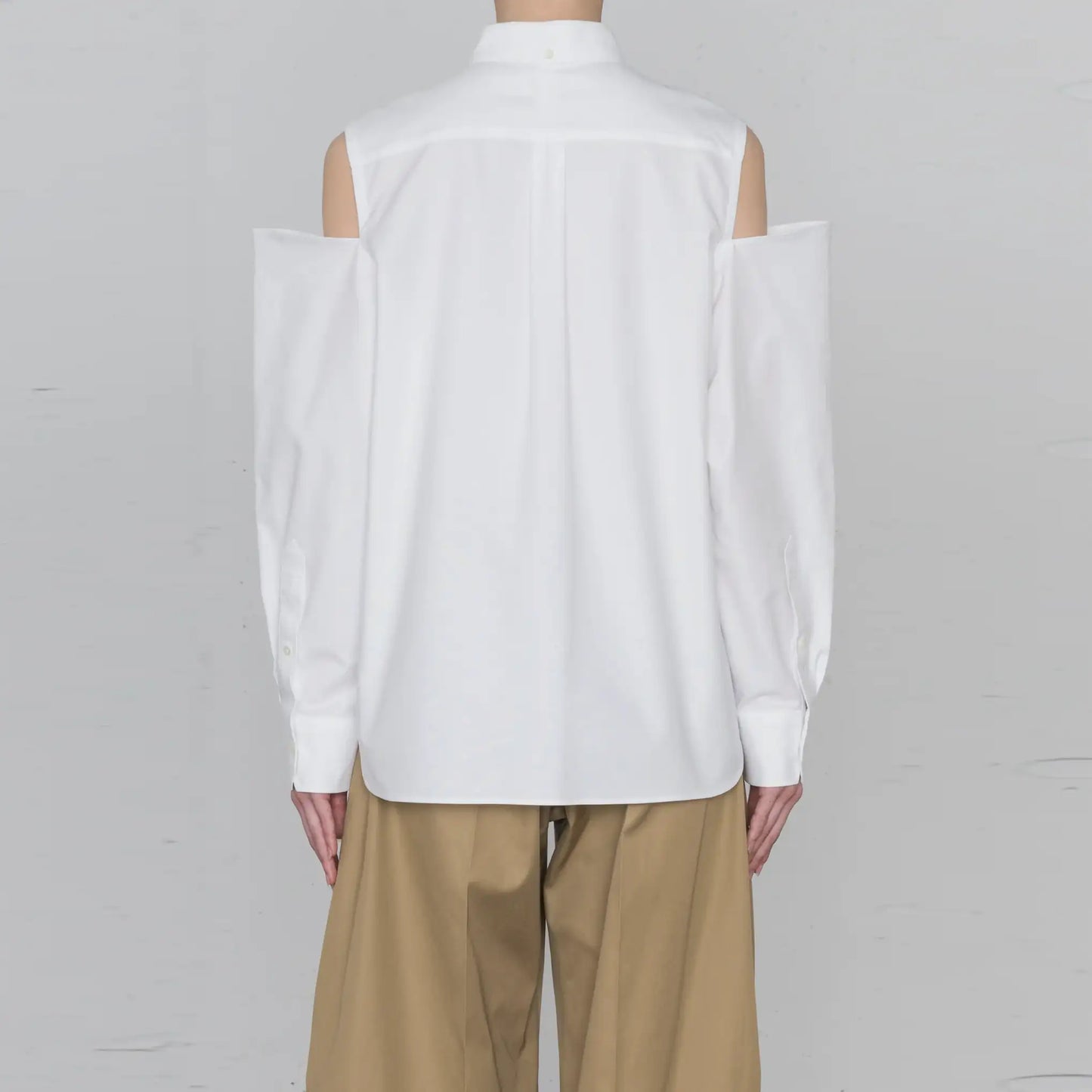 White button-up shirt