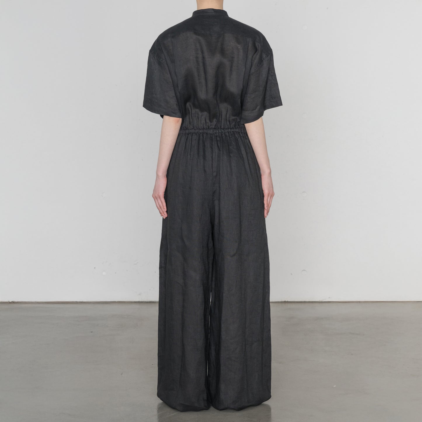 Linen Jumpsuit (Short Sleeve)