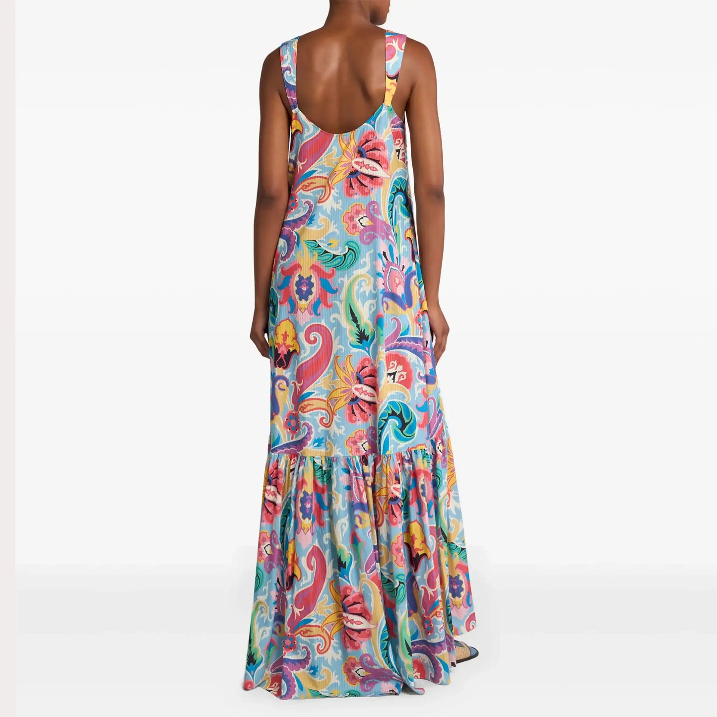 Long Dress with Flounce