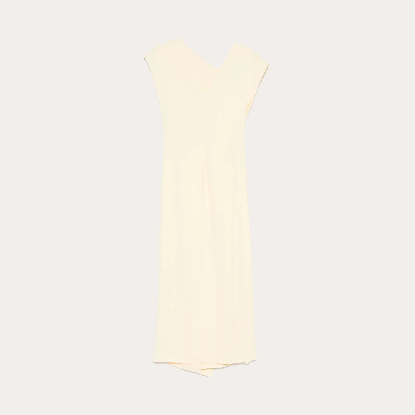 EGGNOG PANEL LONG DRESS
