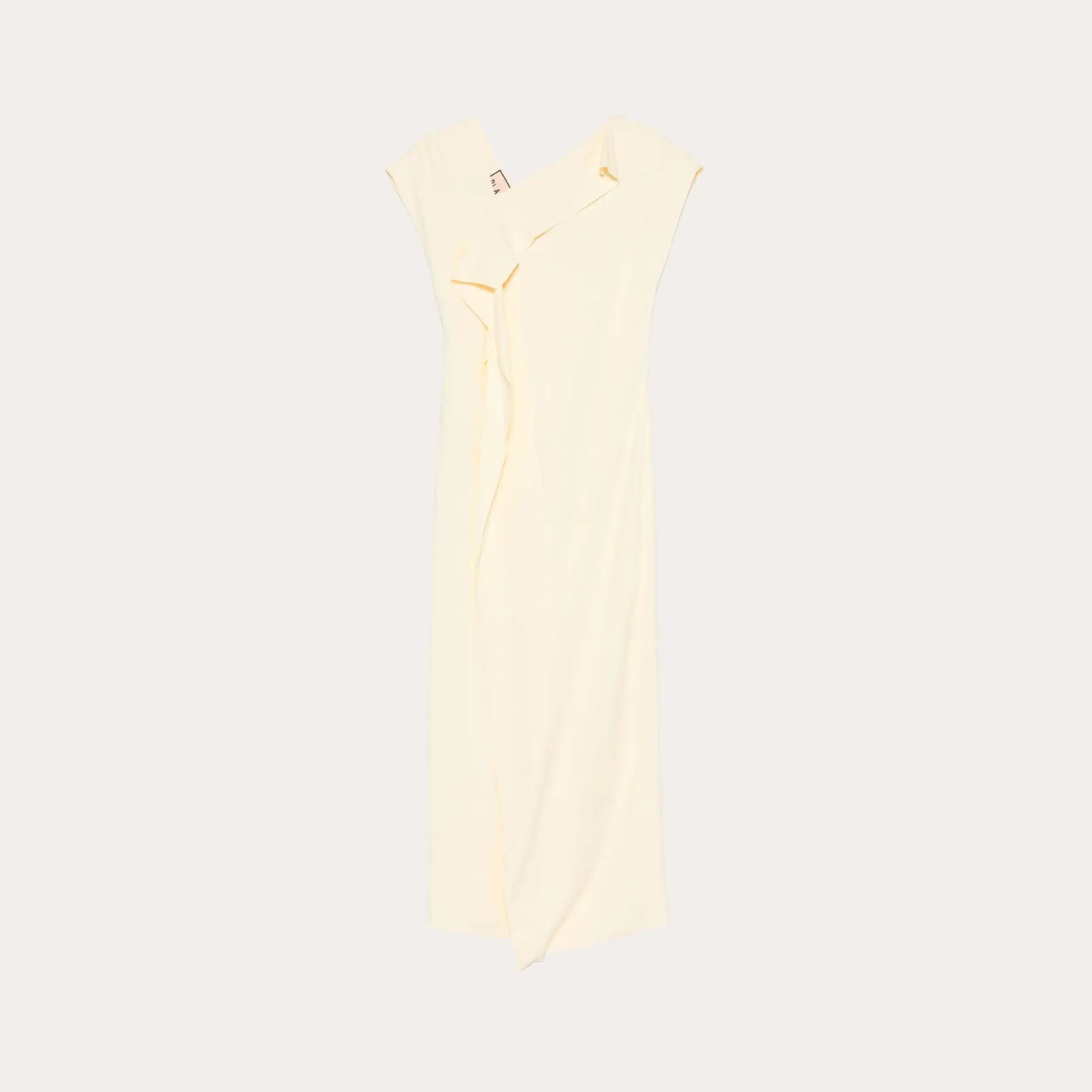 EGGNOG PANEL LONG DRESS