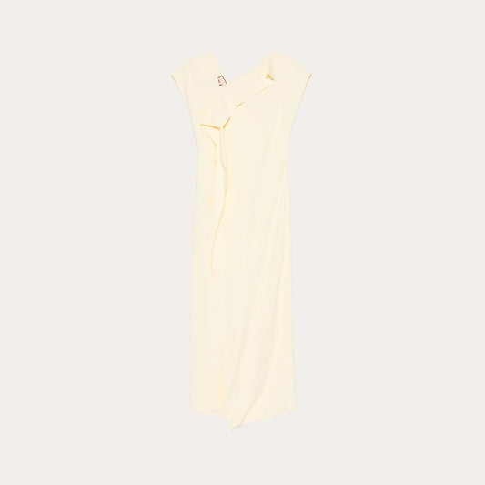 EGGNOG PANEL LONG DRESS