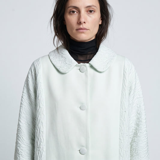 ANTONIO MARRAS Elegant Textured Panel Coat - view 2