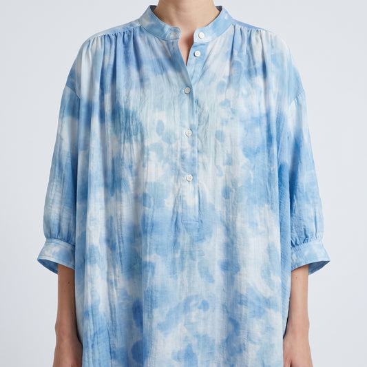 Sky Blue Cloud Long Shirt