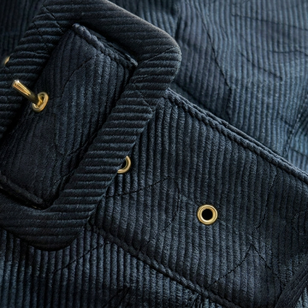 NATAN Navy Belted Jacquard Coat Dress - view 6