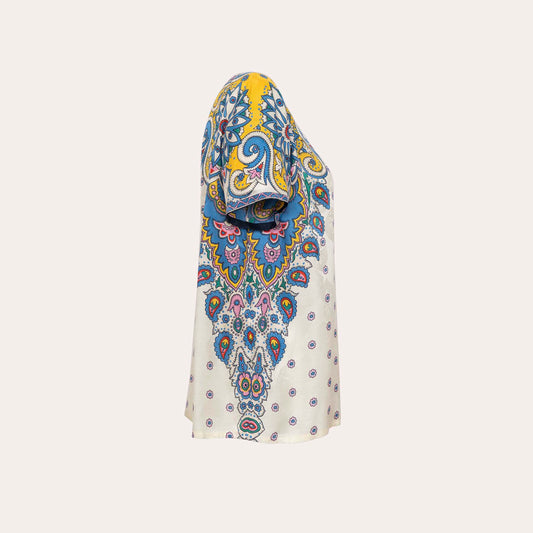Paisley Patterned Top