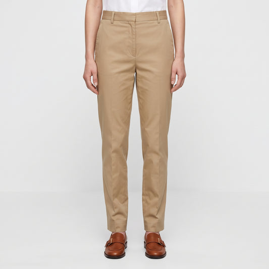 Classic Camel Tailored Trousers