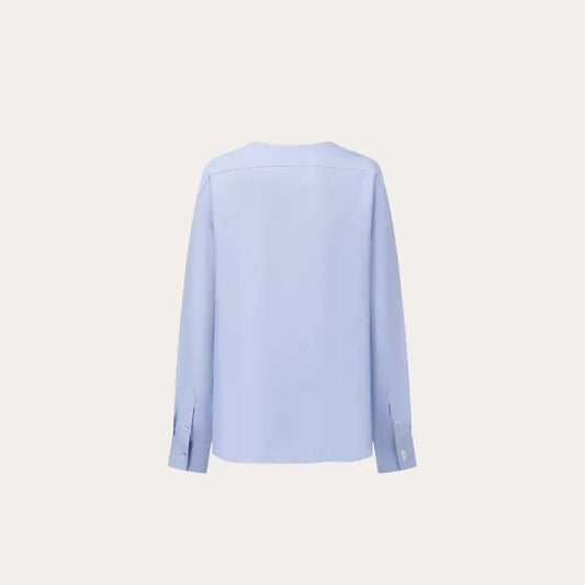 Silk Pleated Shirt