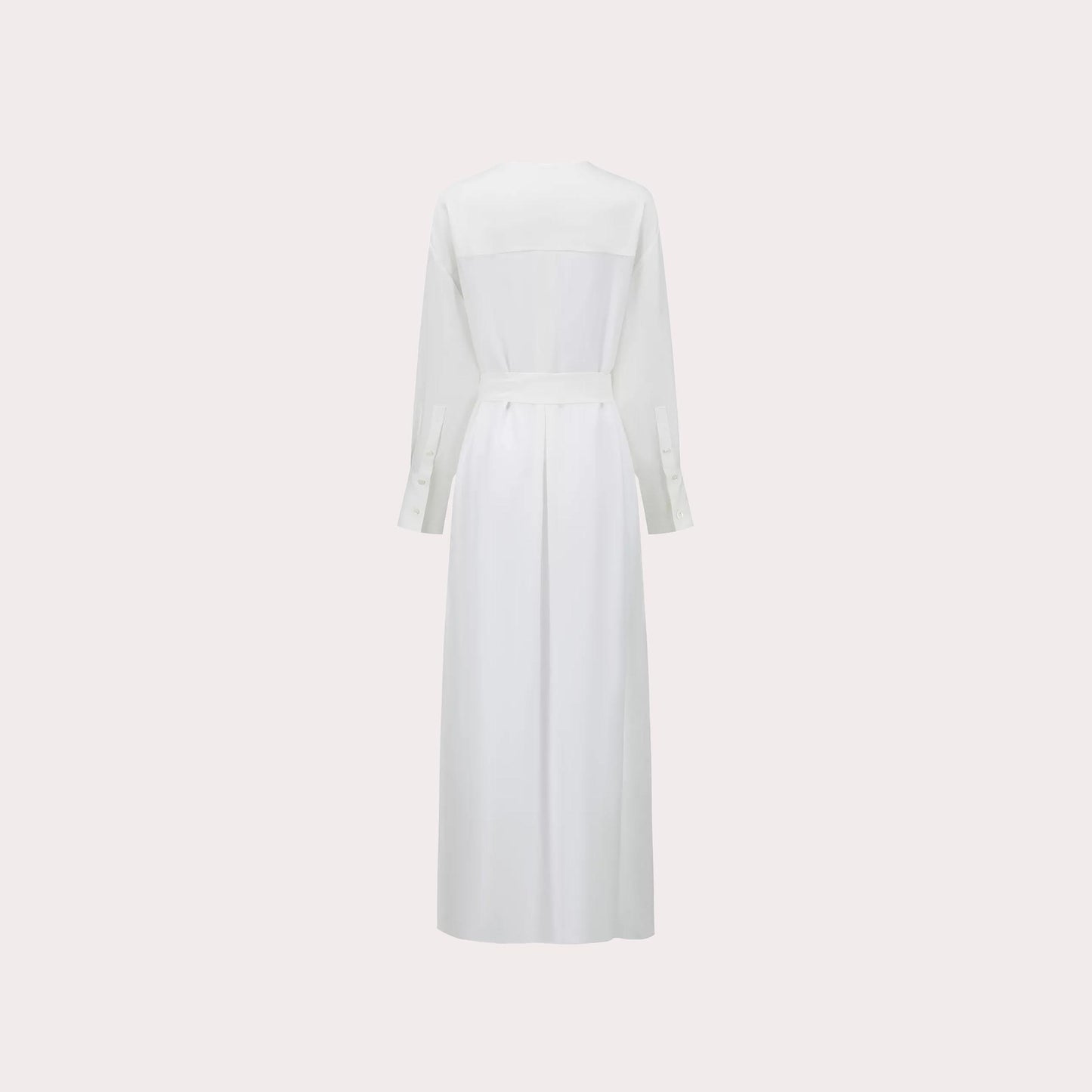Silk Pleated Dress