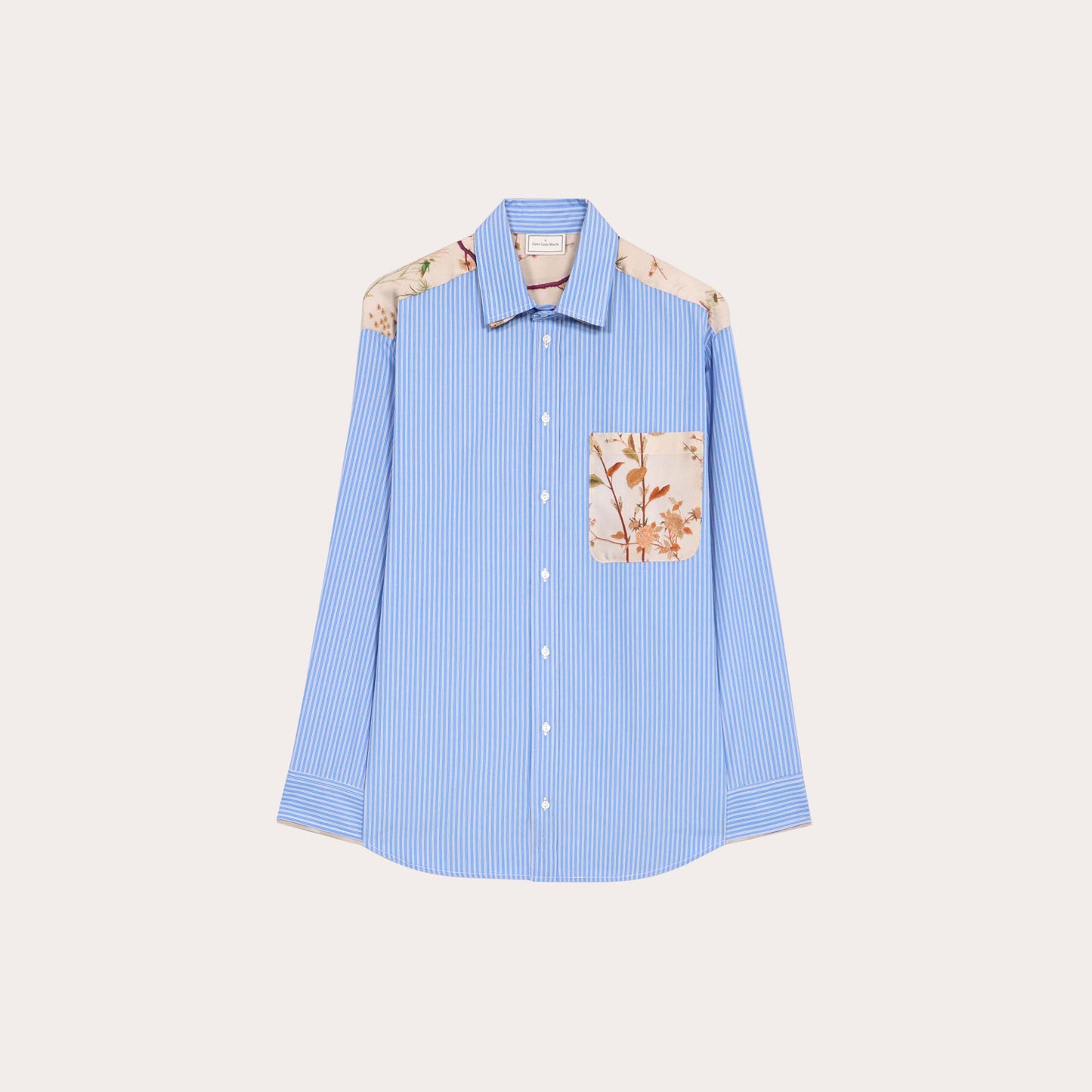 ALOTHO Longsleeve Shirt Cotton Silk