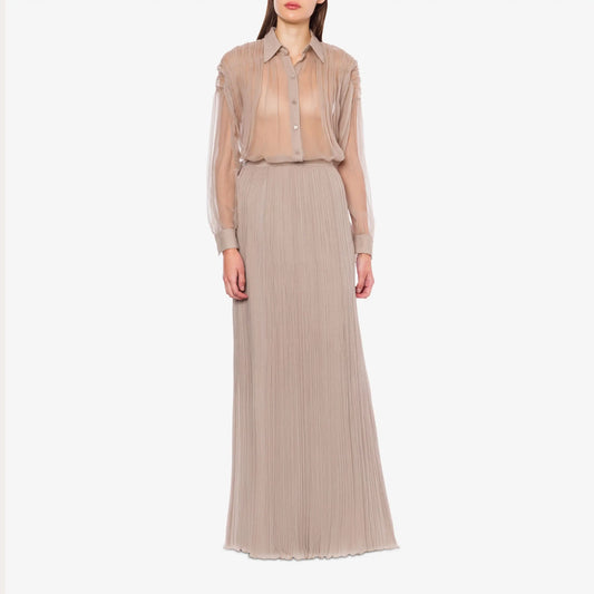 Organised chiffon shirt