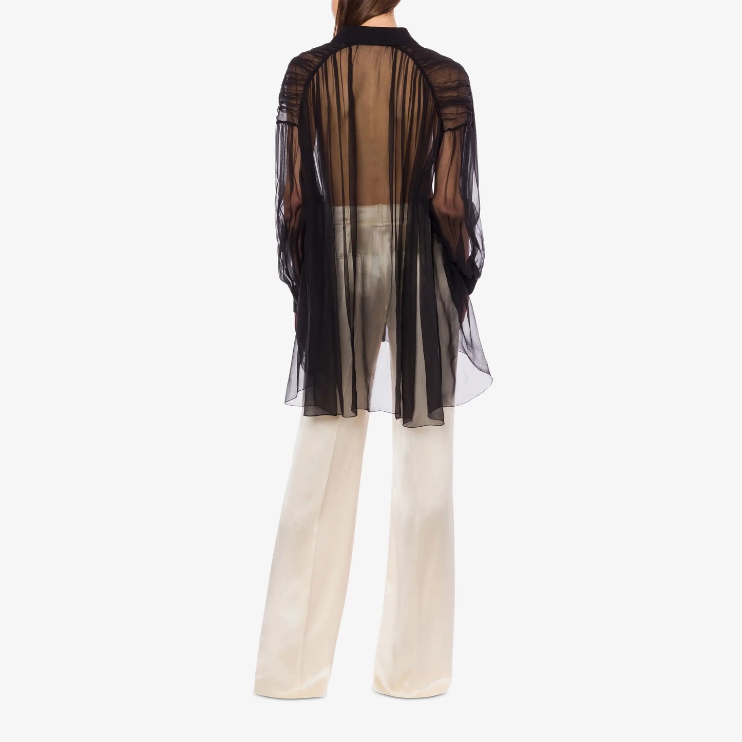 Organza chiffon shirt