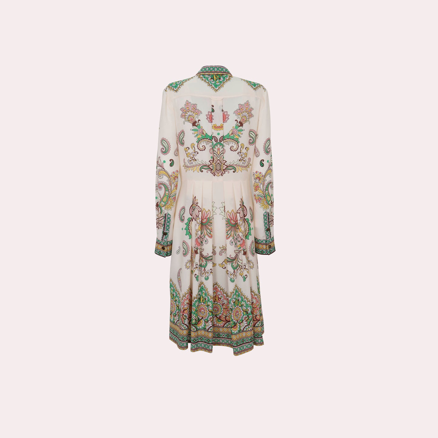 Floral-Pattern Shirt Dress