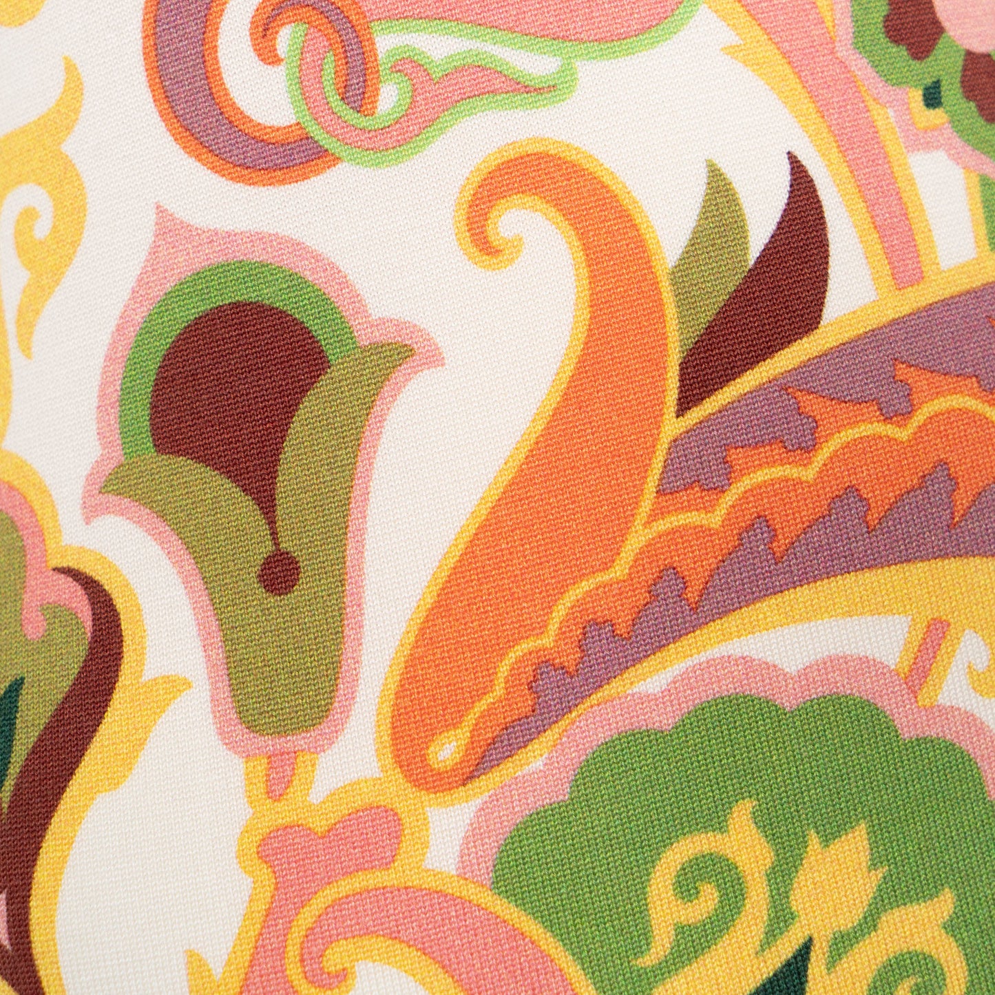 Etro Multicolor Paisley-Print Cotton Top