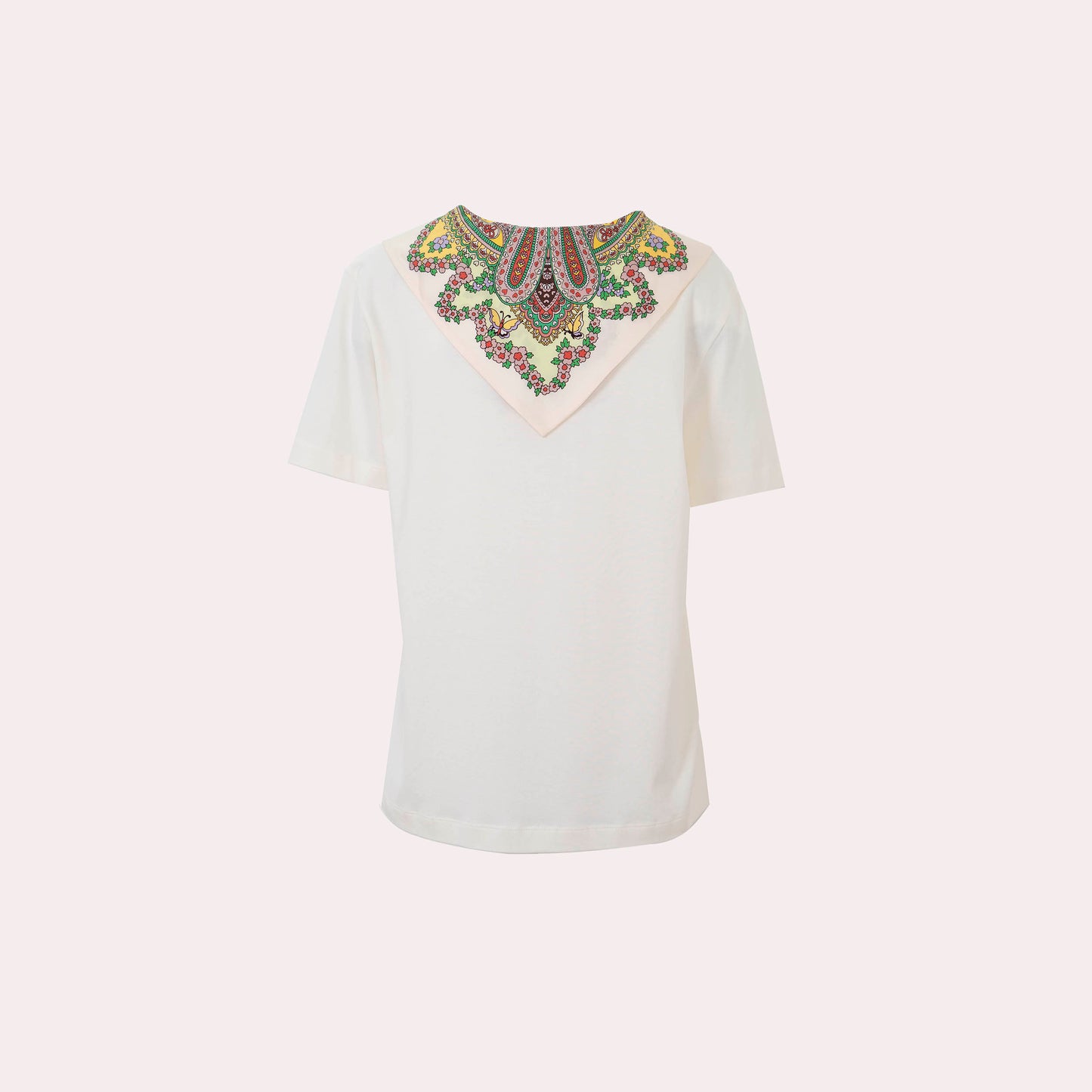 Etro Embroidered Collar T-Shirt