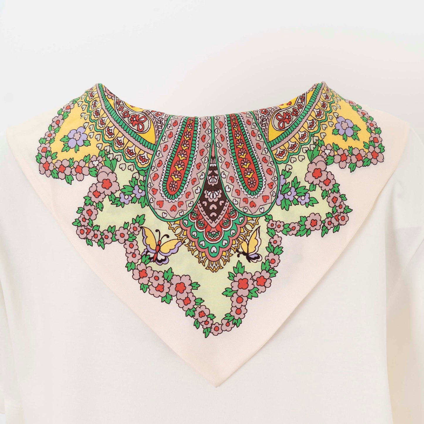 Etro Embroidered Collar T-Shirt