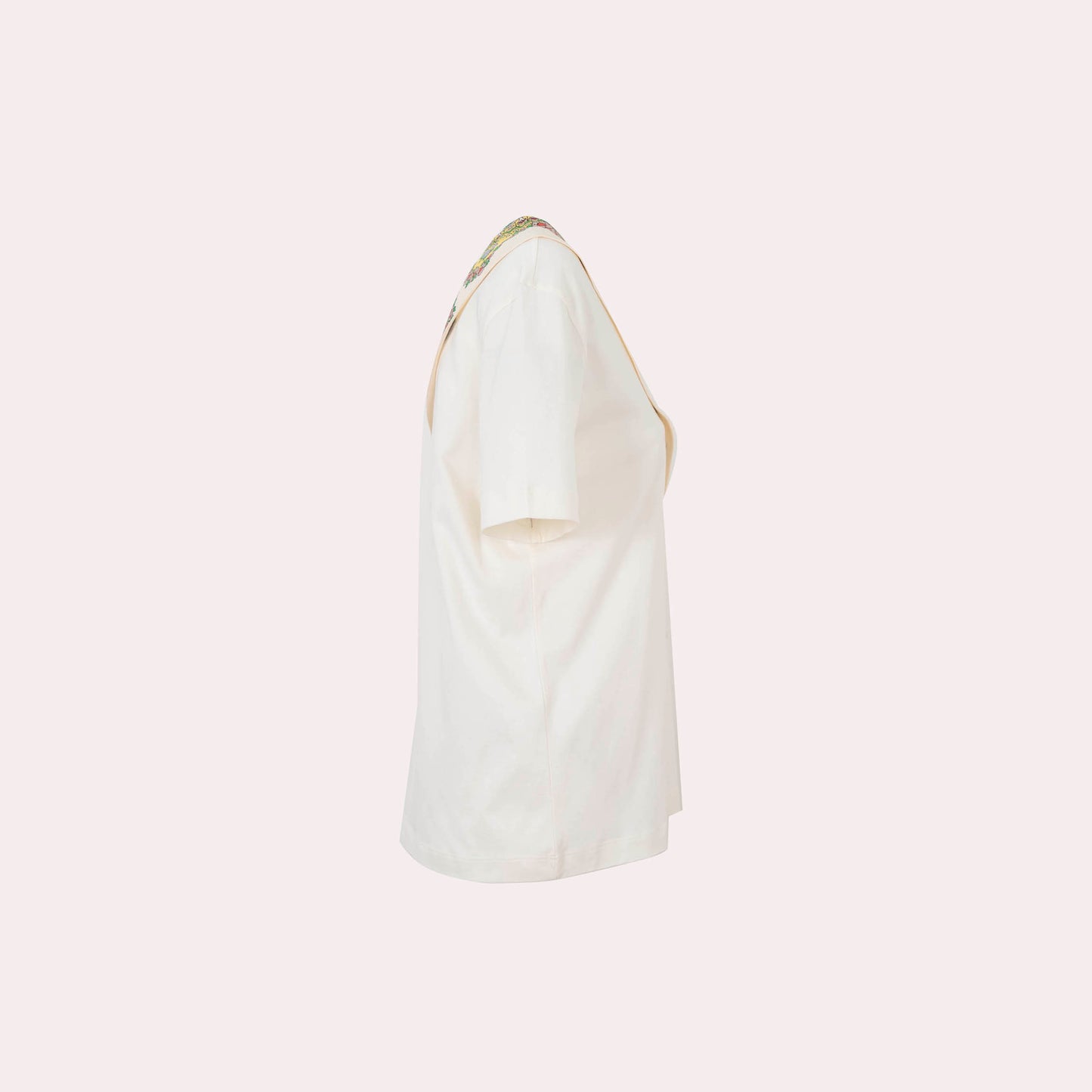 Etro Embroidered Collar T-Shirt