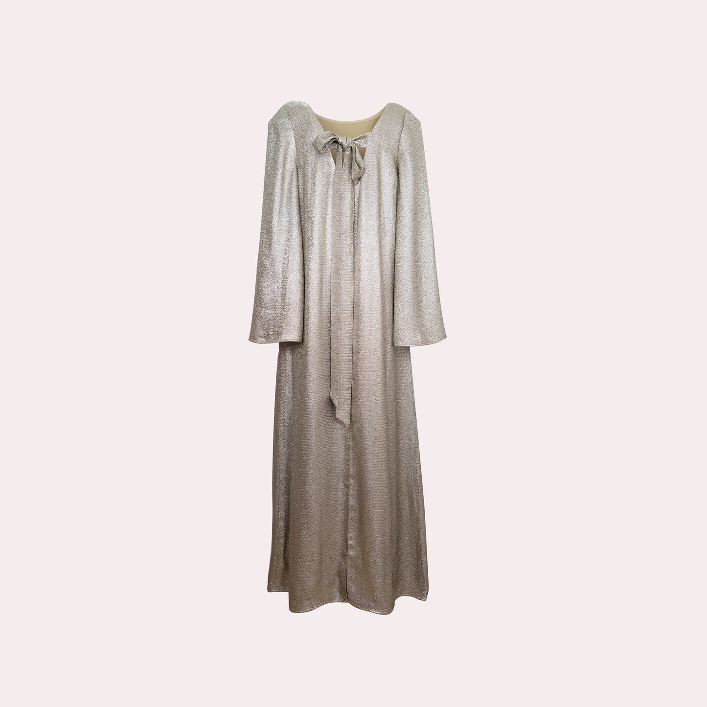 Gold Satin Dress