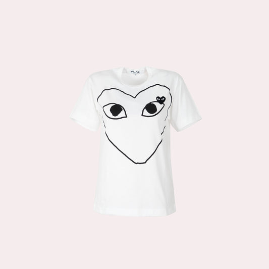 Printed Big heart T-shirt