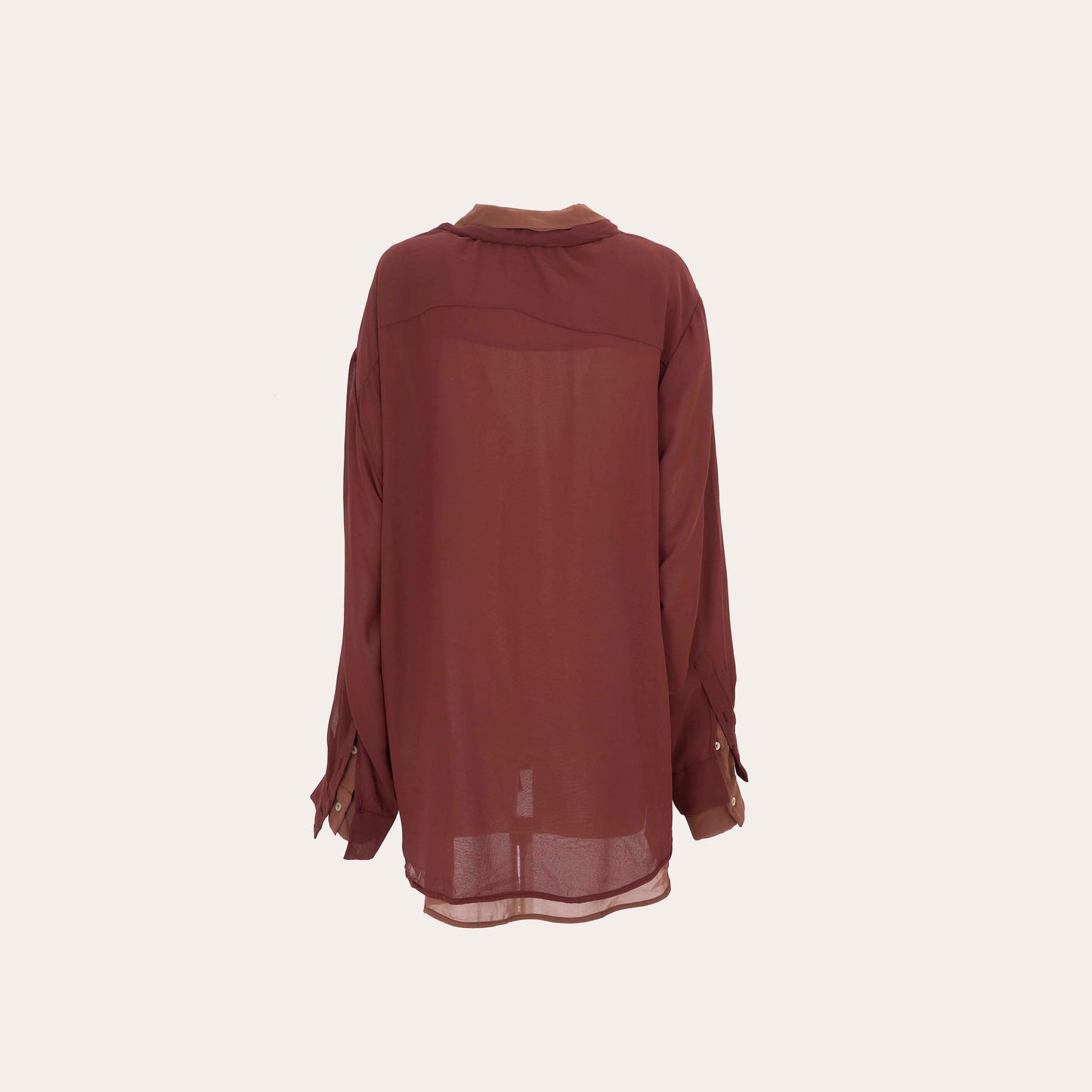 DRAPED GEORGETTE DOUBLE