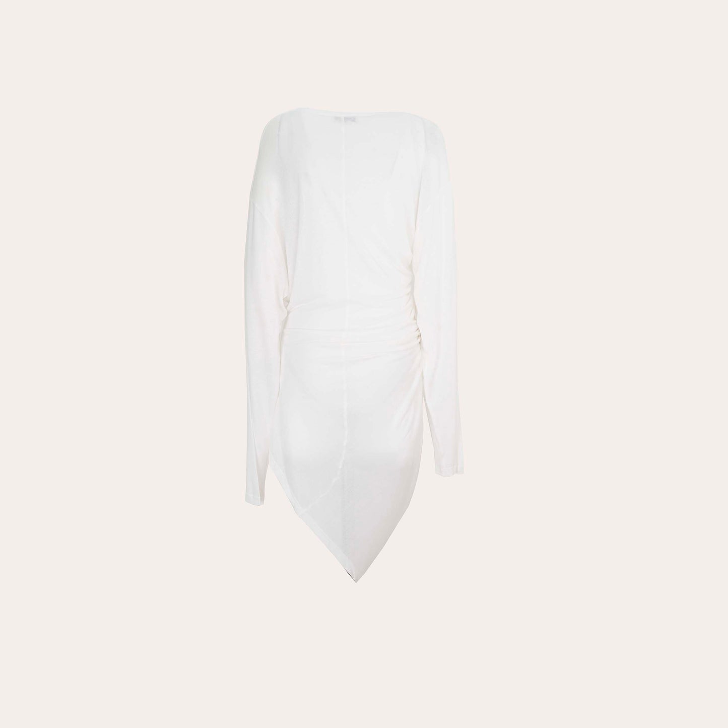 DRAPED LONG-SLEEVES