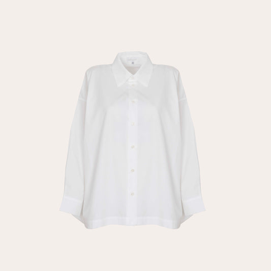 Cotton Shirt with Collar