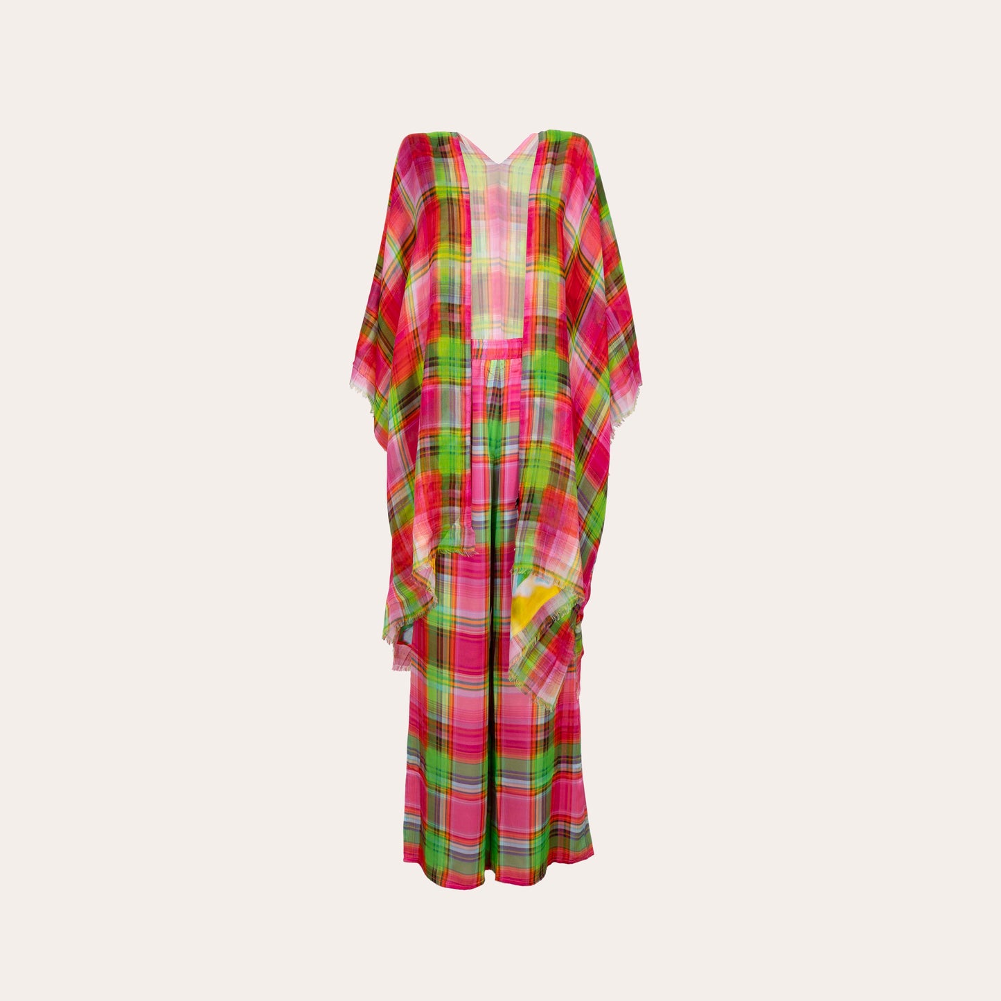 KIMONO/PANTS SET-PNK