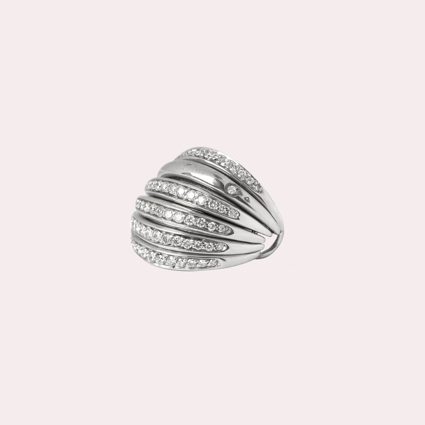 White gold ring