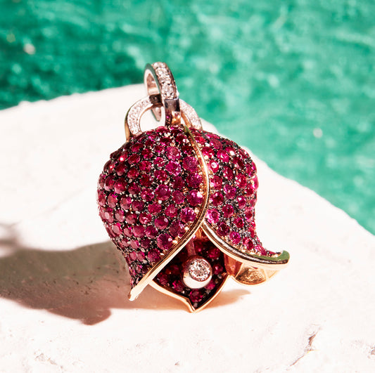 Pendant Campanelle Gold