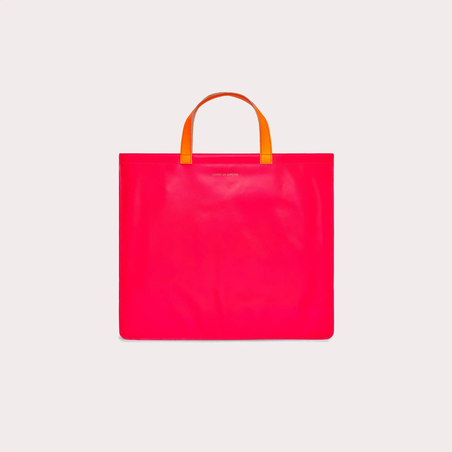CDG Super Fluo Tote Bag - Pink/Yellow