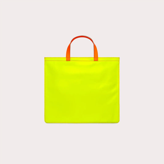 CDG Super Fluo Tote Bag - Pink/Yellow