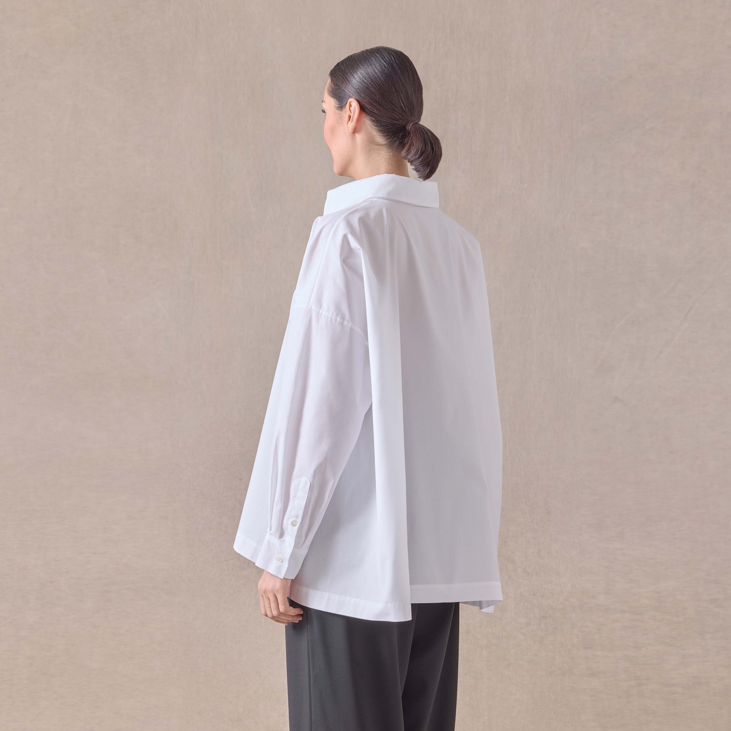 Cotton Shirt with Collar