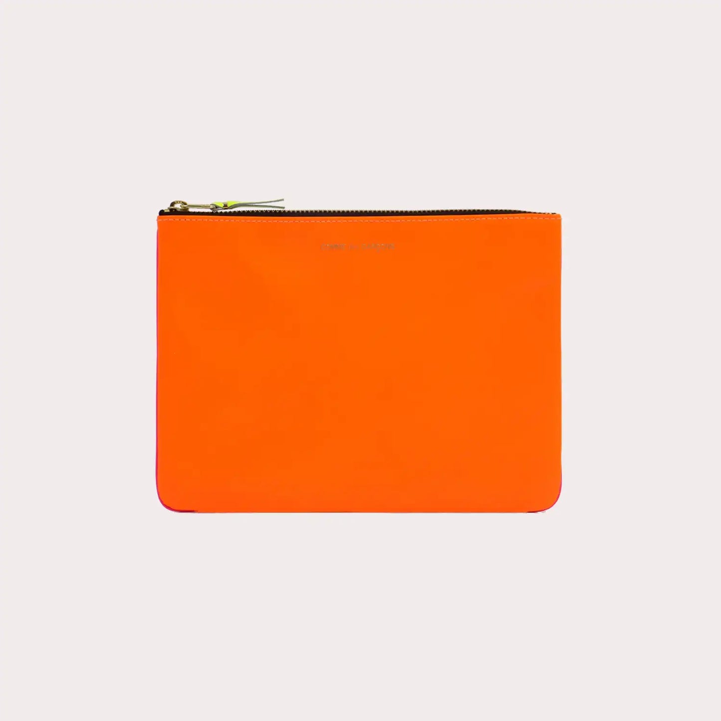CDG Super Fluo Wallet - Orange/Pink