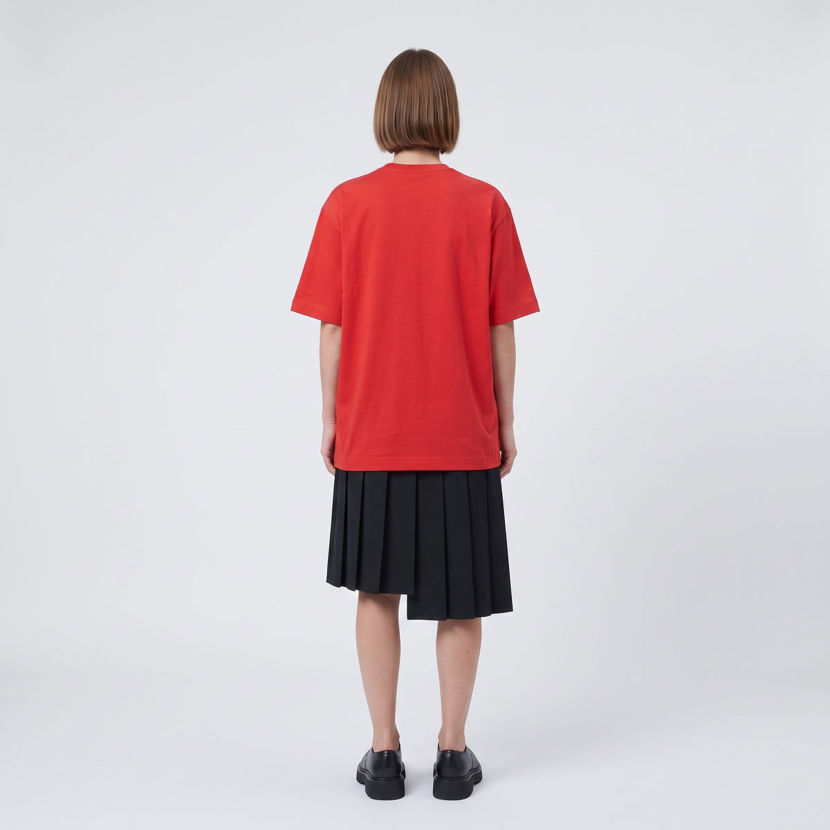CDG SHIRT Classic Red Logo Tee - view 5