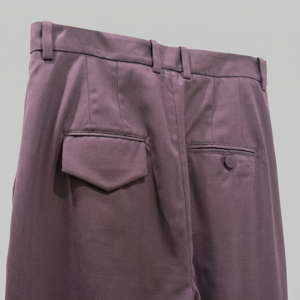 PLAN C Pleated Wide-Leg Tailored Trousers - view 6