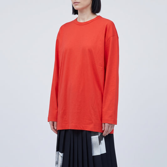 CDG CDG Classic Red Long Sleeve Tee - view 2