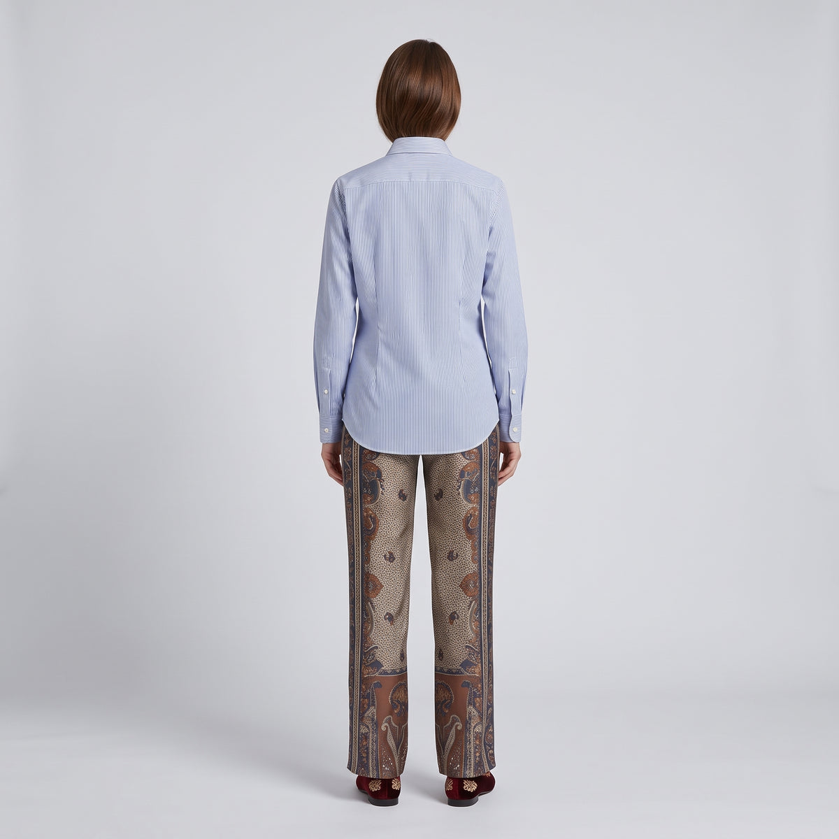 ETRO Classic Striped Cotton Dress Shirt - view 5
