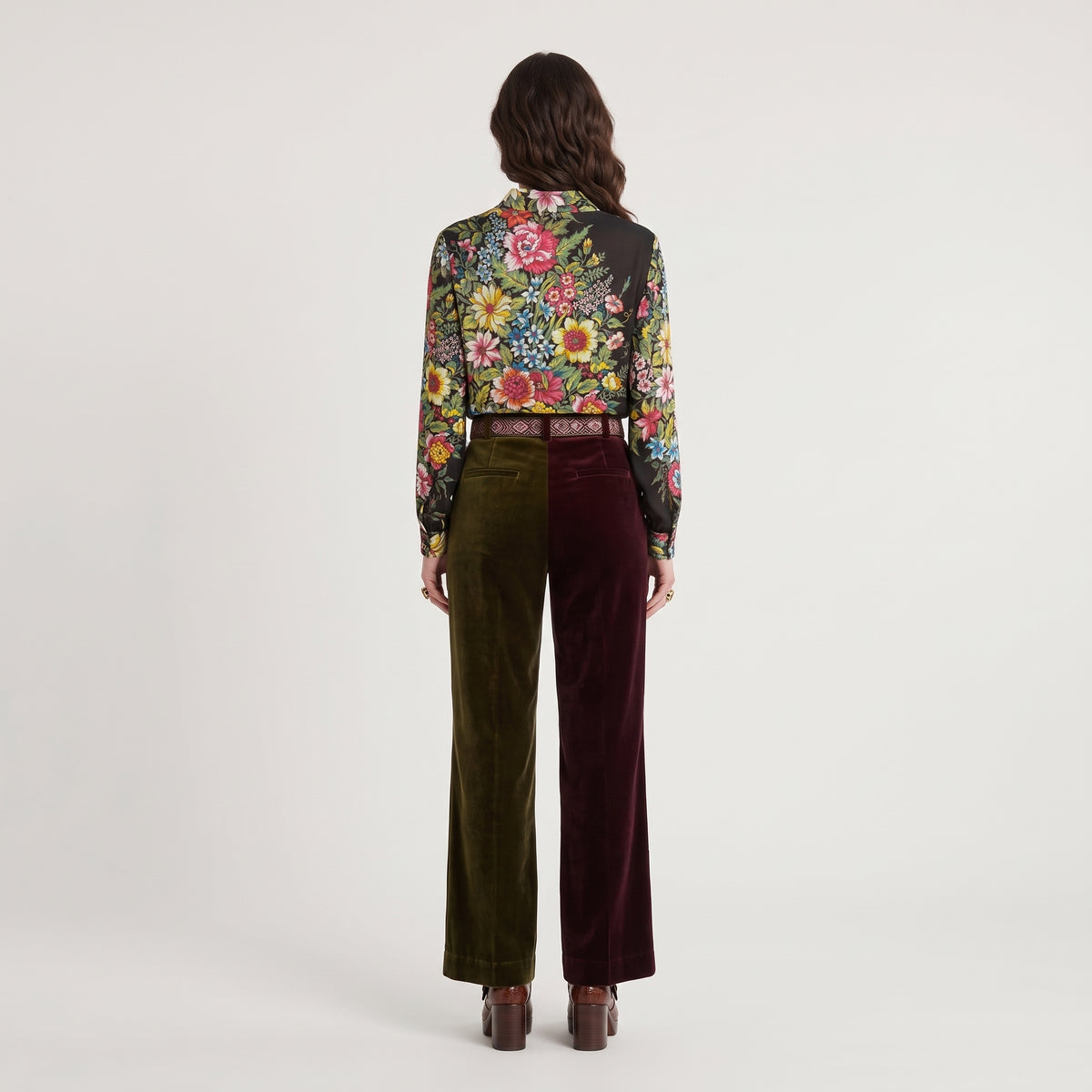 ETRO Vibrant Floral Button-Down Shirt - view 5