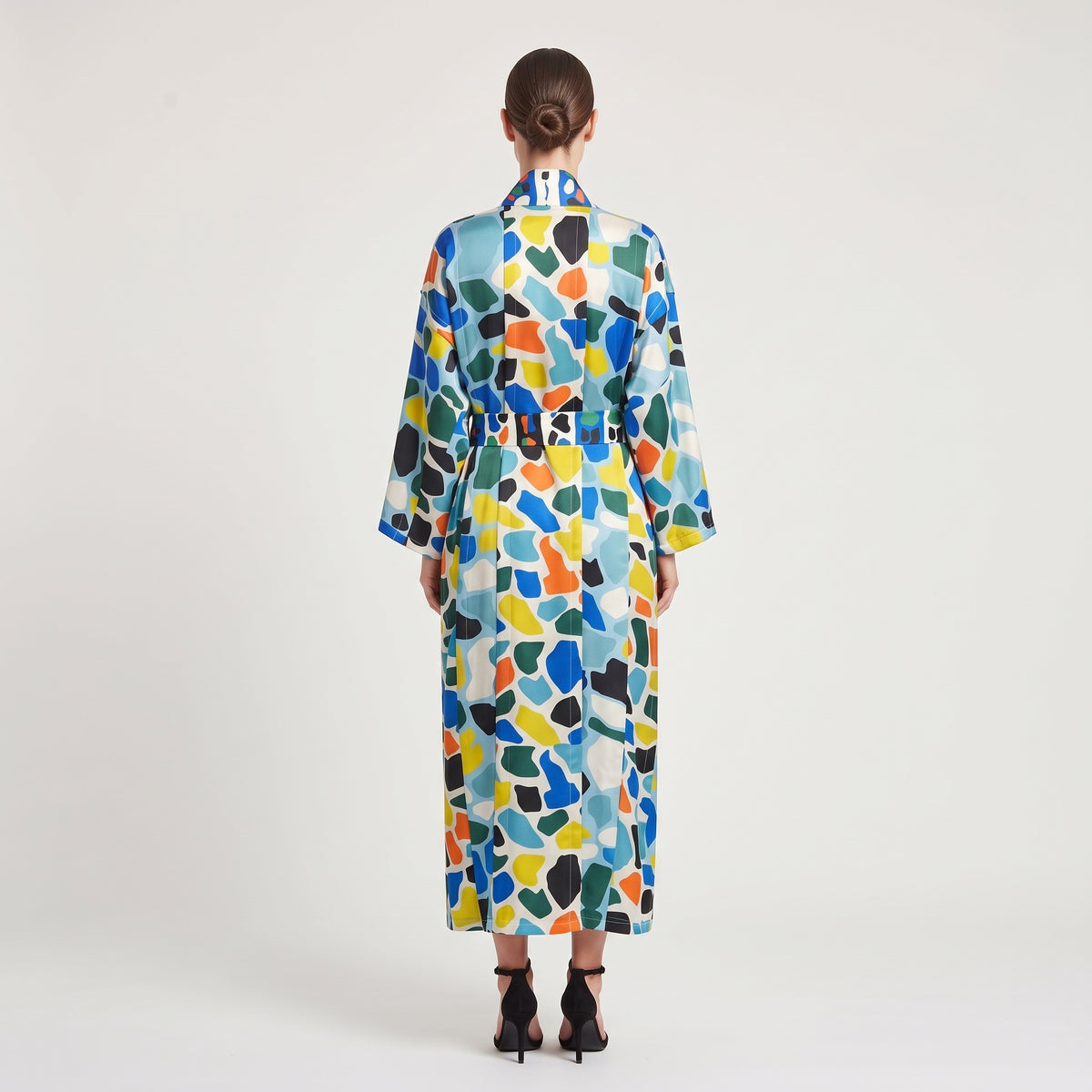 RIANNA NINA Vibrant Abstract Print Kimono - view 5
