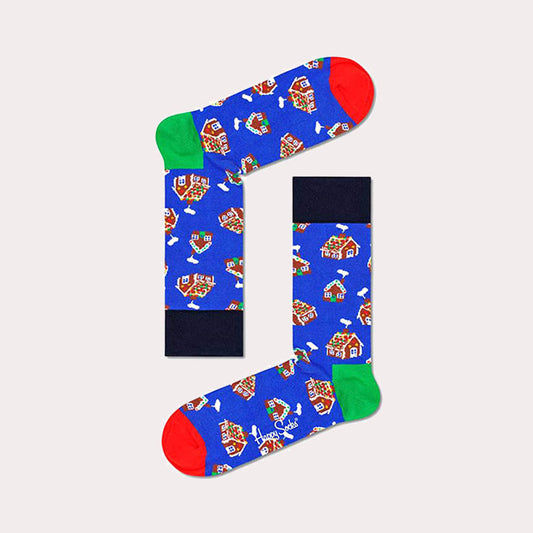 Gingerbread House Socks