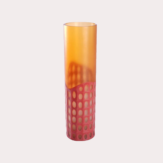 Bicolor Cylinder Vase