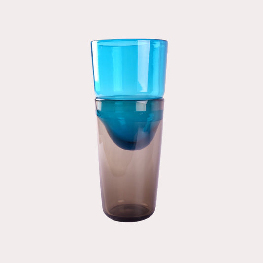 Two Tone Glass Vase