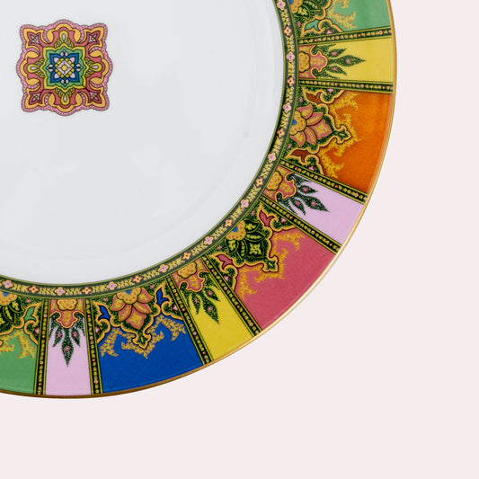 Holy Well Mixed Patterns Porcelain Plate